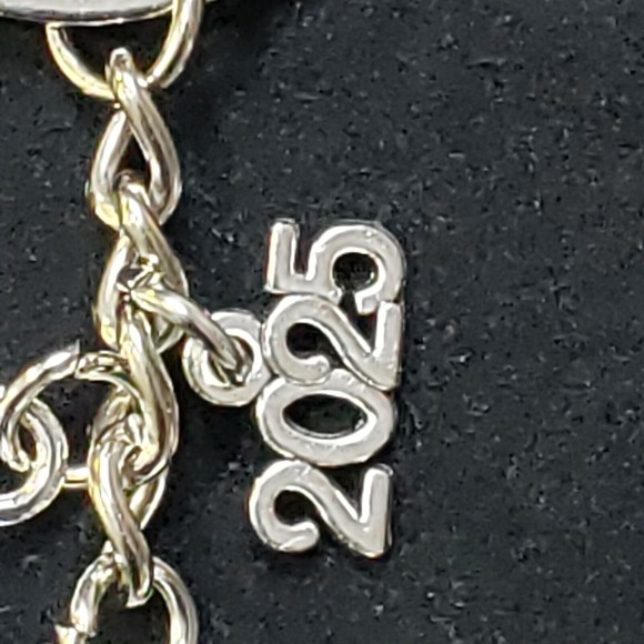 Class of 2025 Graduate Key Chain Cap Tassel Diploma Key Ring College HS (B) - Picture 2 of 6